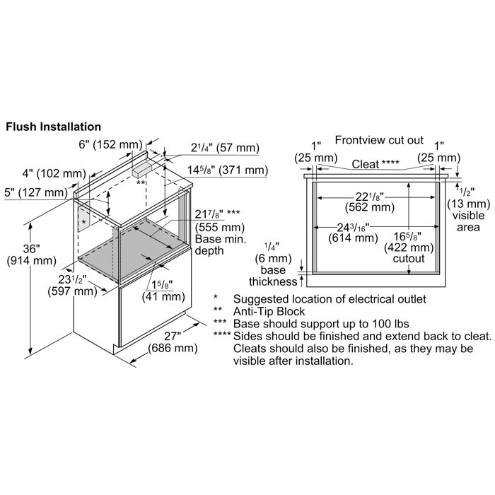 Bosch 800 Series 1.2 Cubic Feet Microwave Drawer with Sensor Cooking